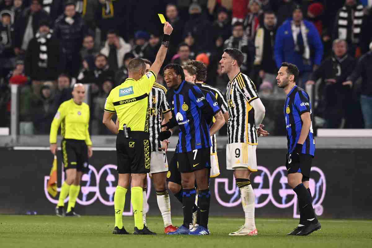 Inter-Juventus, nuova bufera sull'arbitro